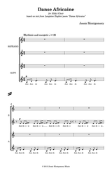 Montgomery: Danse Africaine