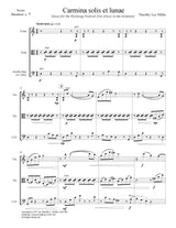 Miller: Carmina solis et lunae