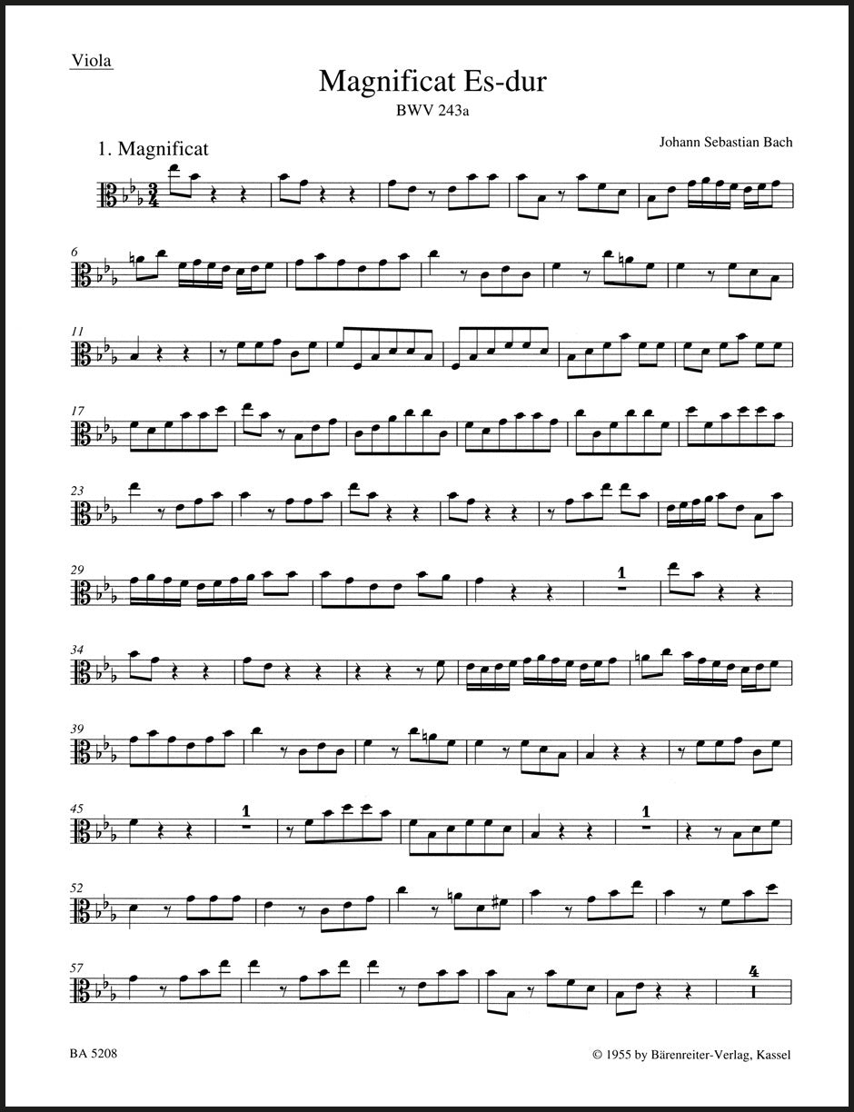 Bach: Magnificat in E-flat Major, BWV 243a