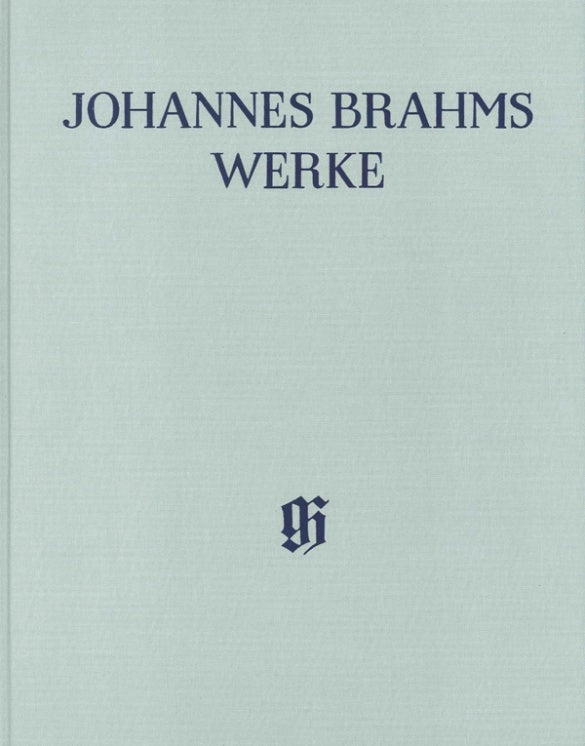 Brahms: Symphonies No. 1 in C Minor, Op. 68 & No. 2 D Major, Op. 73, (arr. for piano 4-hands)