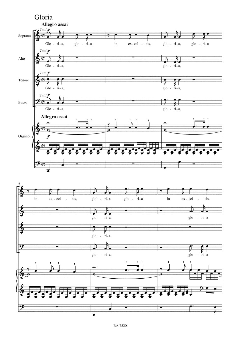 Mozart: Missa in C Major, K. 257 (arr. for Soloists, Choir and Organ)