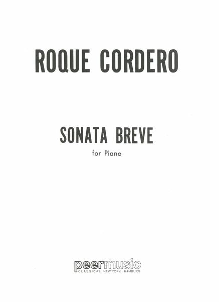 Cordero: Sonata Breve