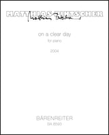 Pintscher: on a clear day