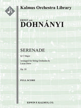 Dohnanyi: Serenade in C Major, Op. 10 (arr. for String Orchestra)