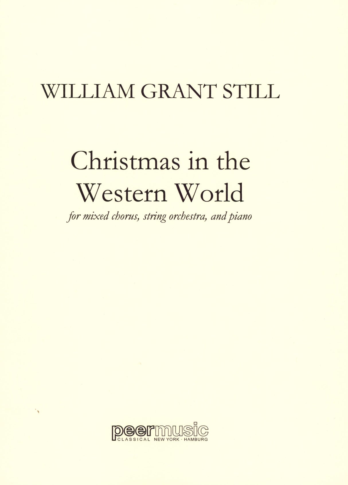Still: Christmas in the Western World