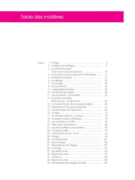 La Flûte traversière - Volume 3