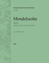 Mendelssohn: St. Paul, MWV A 14, Op. 36