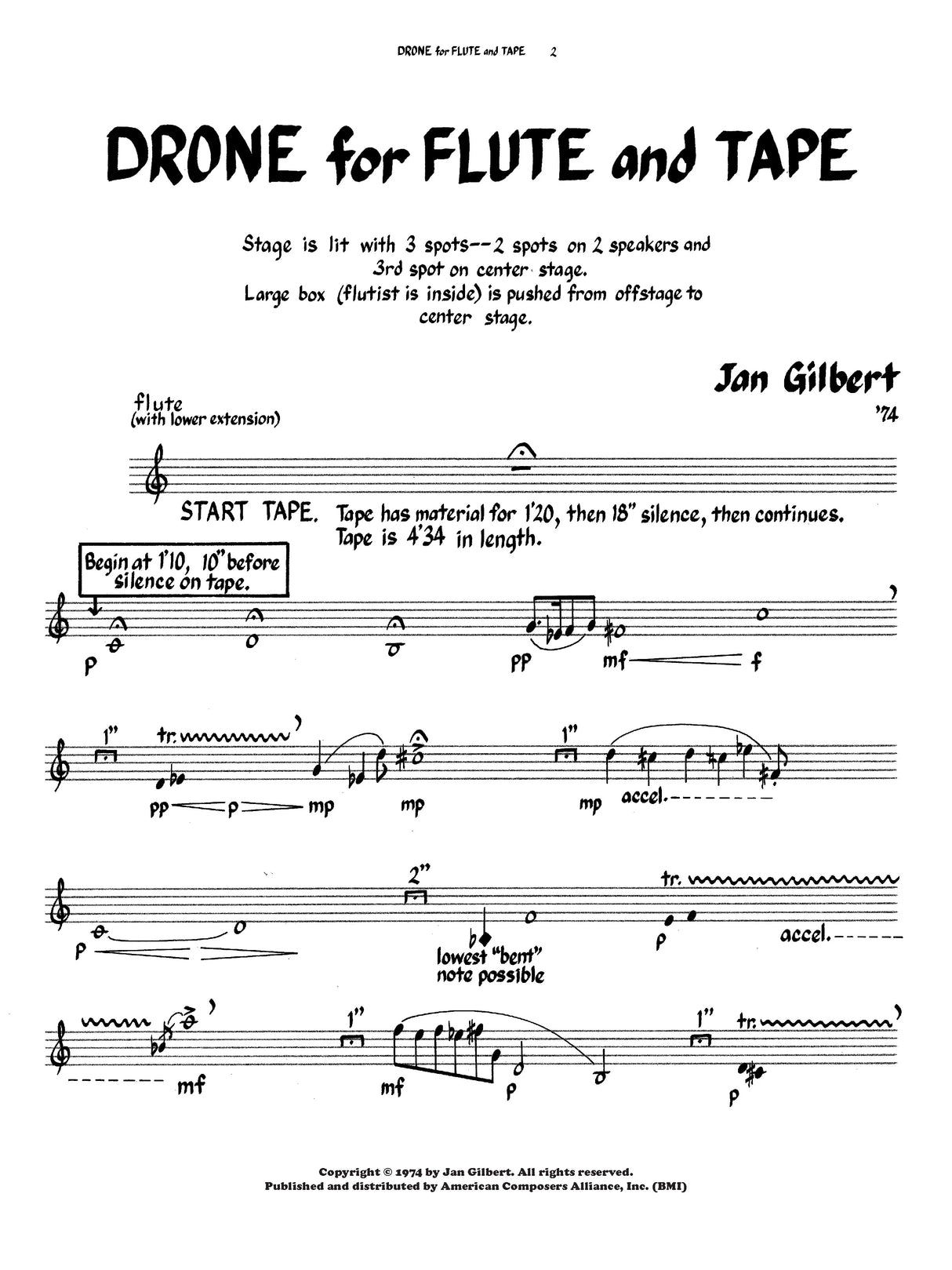 Gilbert: Drone