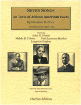 Price: 7 Songs on Texts of African American Poets