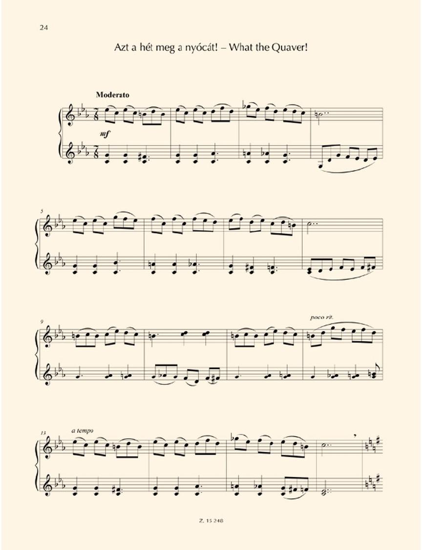 P.E. Wolf: Inventions for Young Pianists