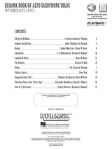 Rubank Book of Alto Saxophone Solos