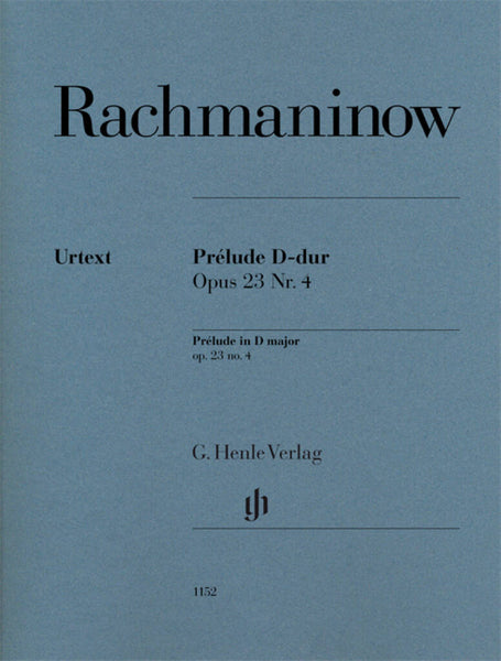 Rachmaninoff: Prélude in D Major, Op. 23, No. 4 – Ficks Music
