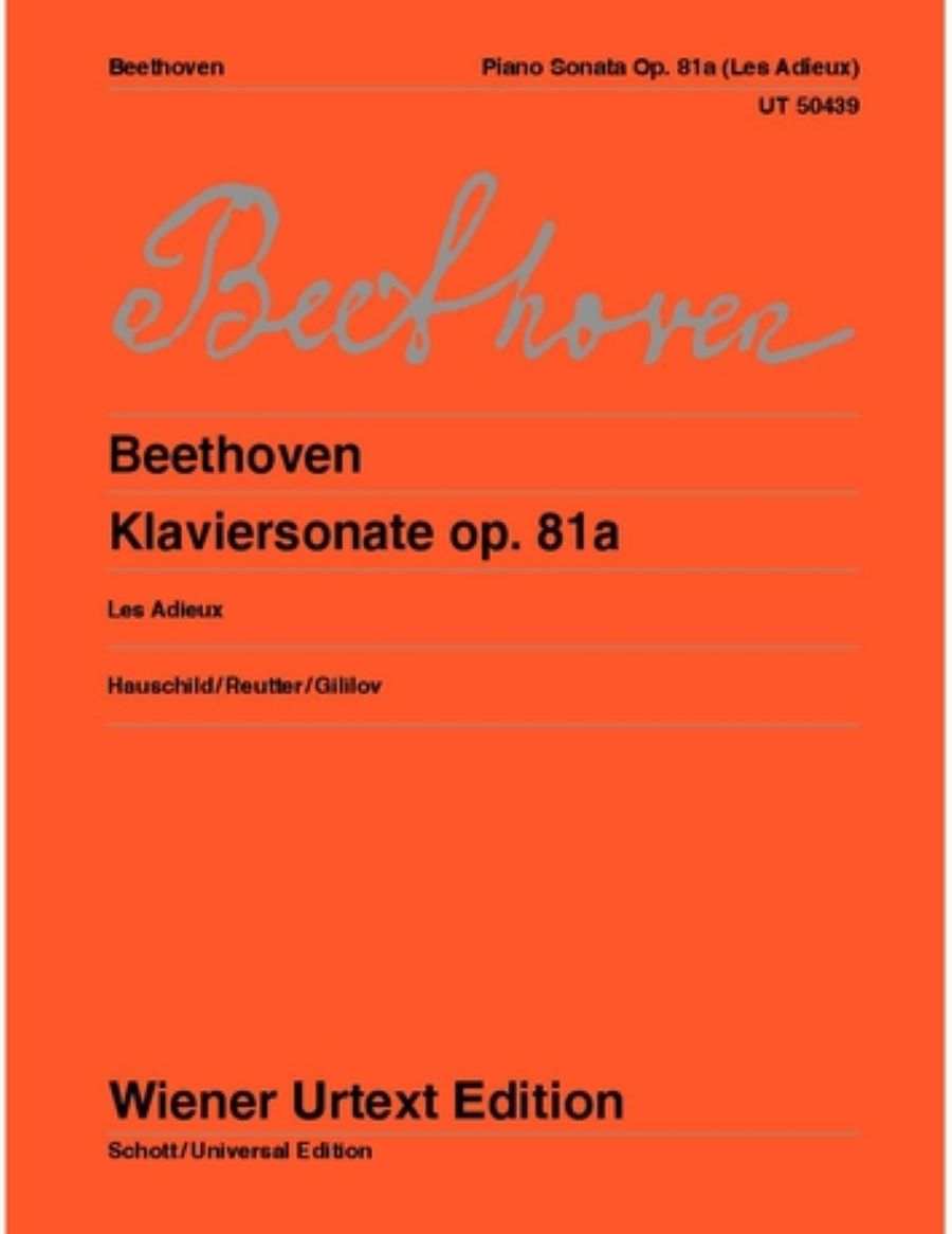 Beethoven: Piano Sonata No. 26 in E-flat Major, Op. 81a