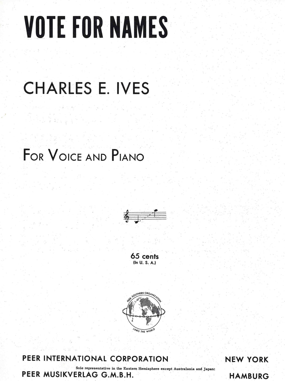 Ives: Vote for Names