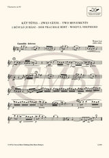 Weiner: Two Movements