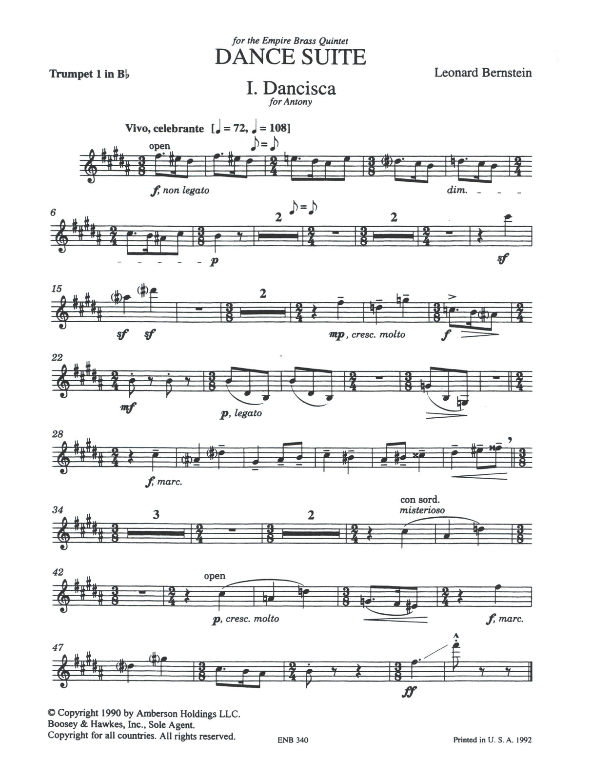 Bernstein: Dance Suite