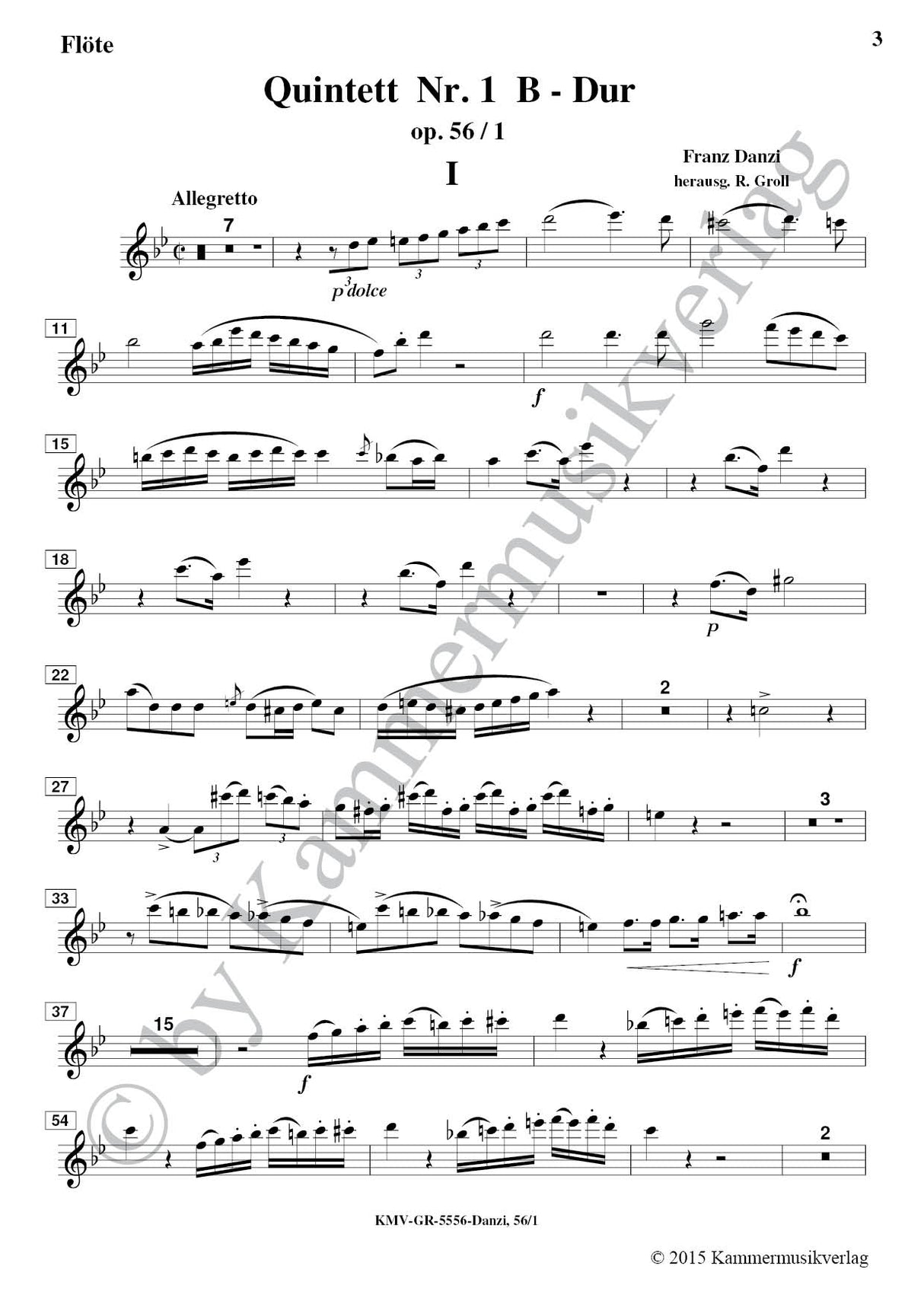 Danzi: 3 Wind Quintets, Op. 56, No. 1-3