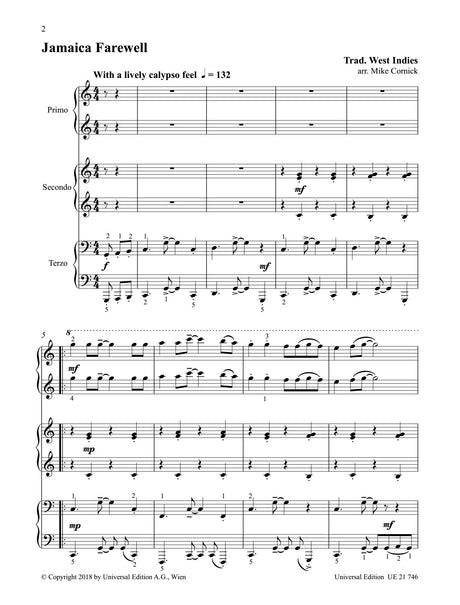 4 Afro-Caribbean Pieces for 6 Hands at 1 Piano