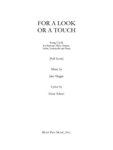 Heggie: For a Look or a Touch (Song Cycle)