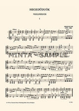 Járdányi: Violin Duos