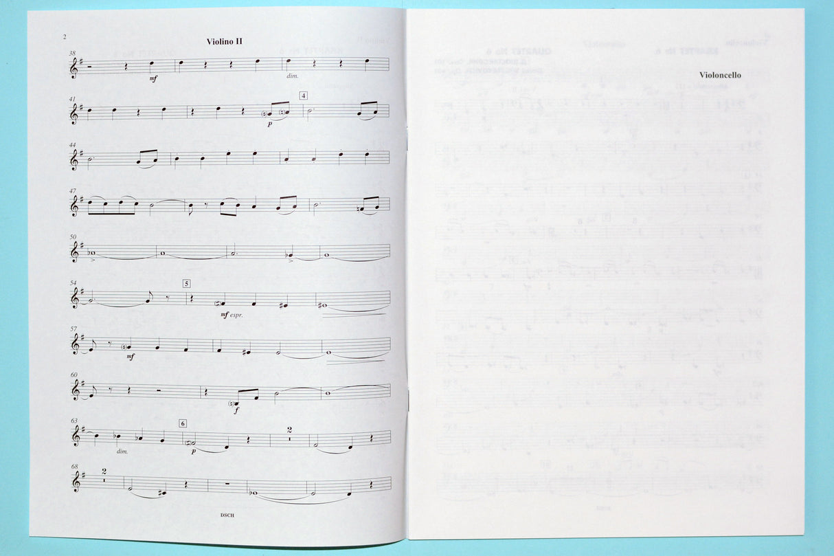 Shostakovich: String Quartet No. 6, Op. 101