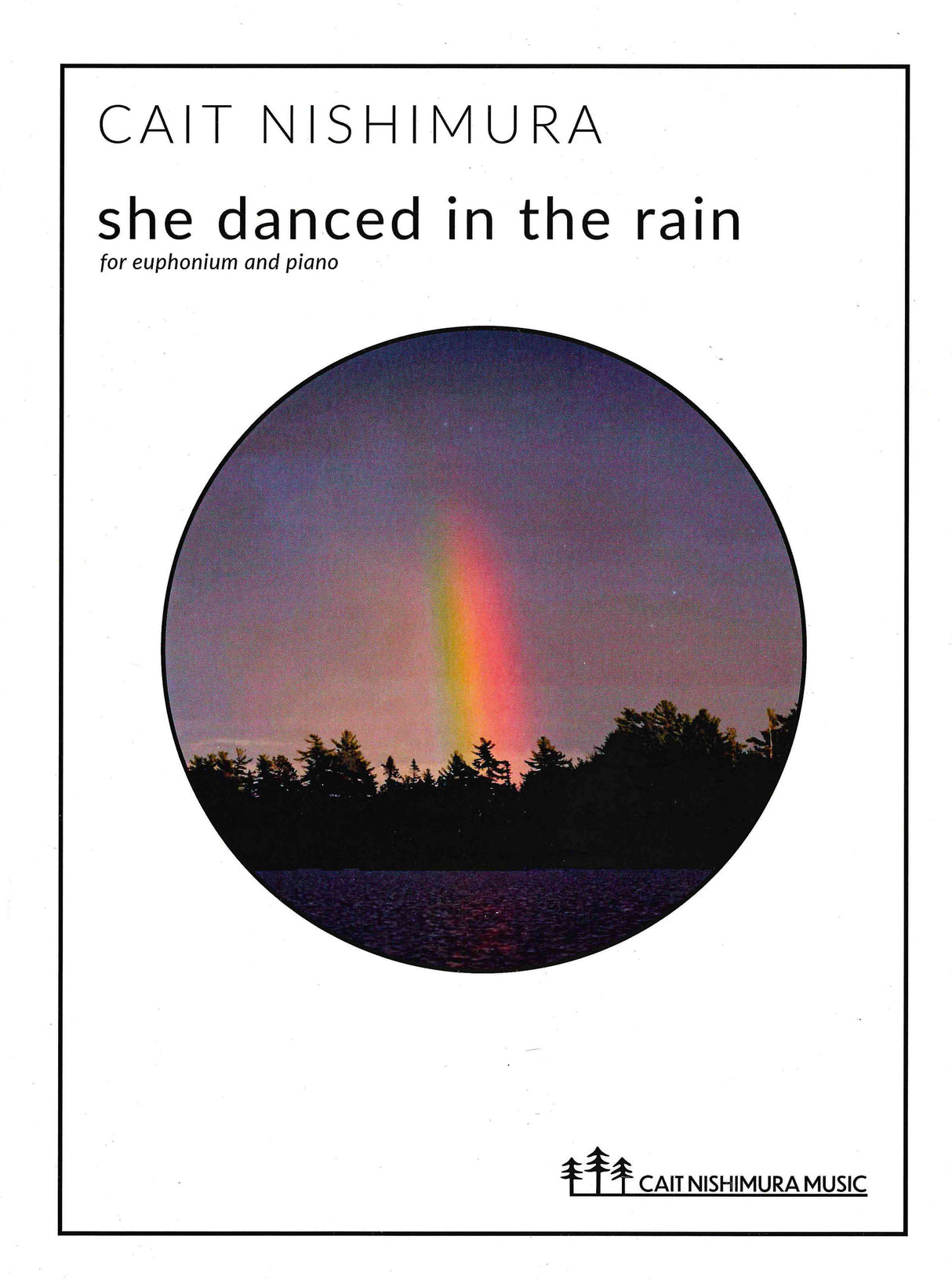 Nishimura: she danced in the rain (Version for Euphonium & Piano)