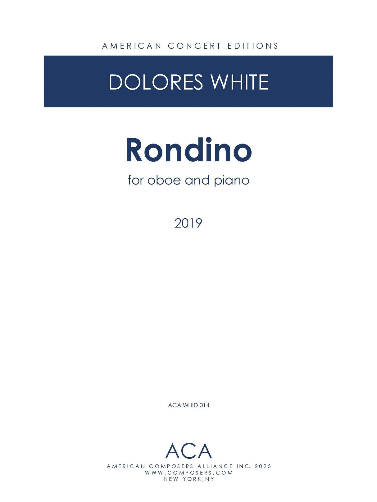 White: Rondino