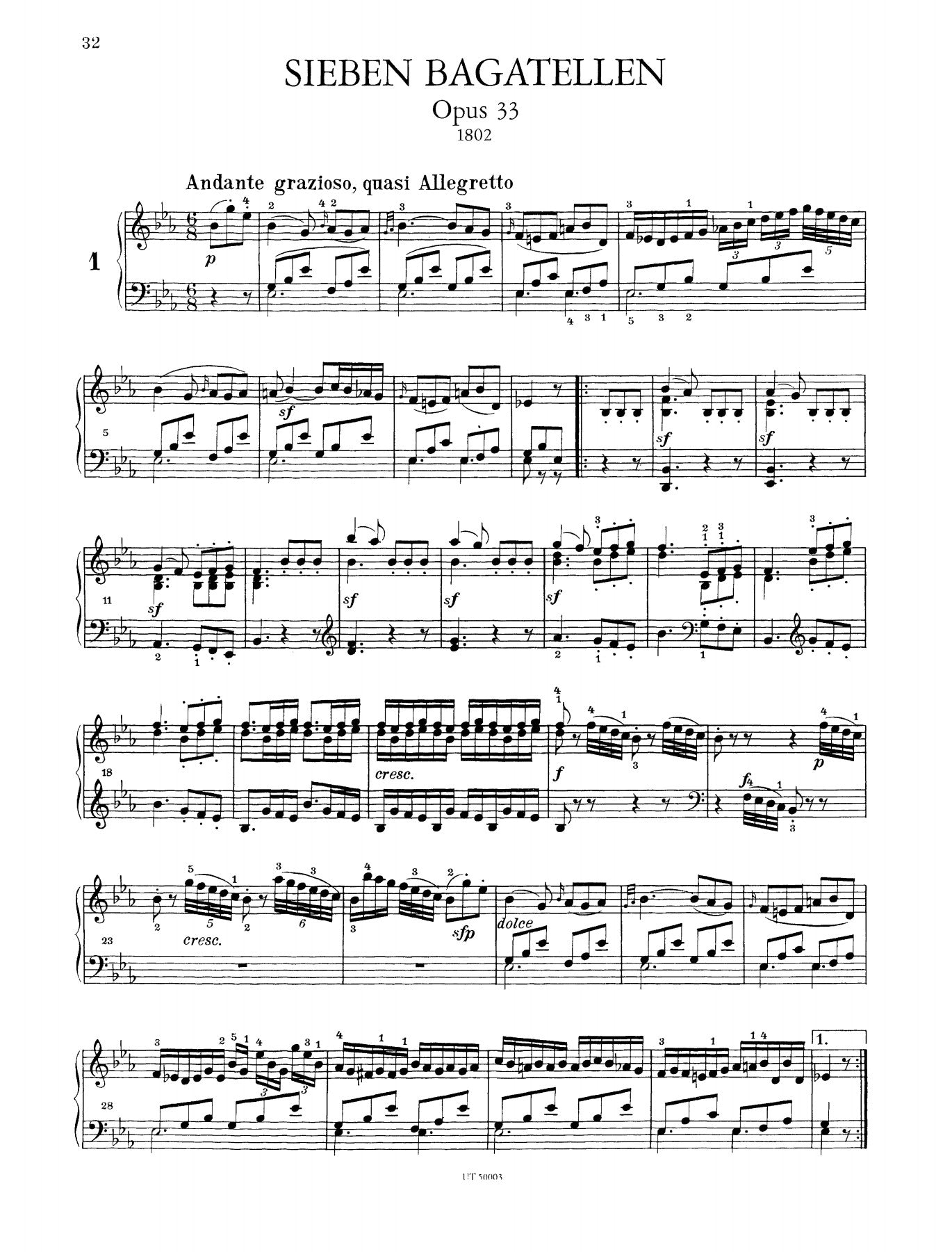 Beethoven: Selected Piano Pieces – Ficks Music