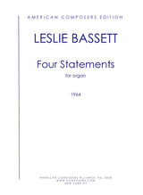 Bassett: 4 Statements