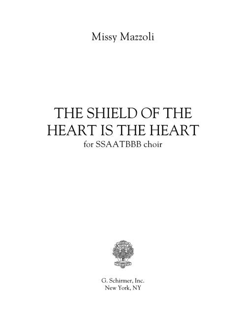 Mazzoli: The Shield of the Heart is the Heart