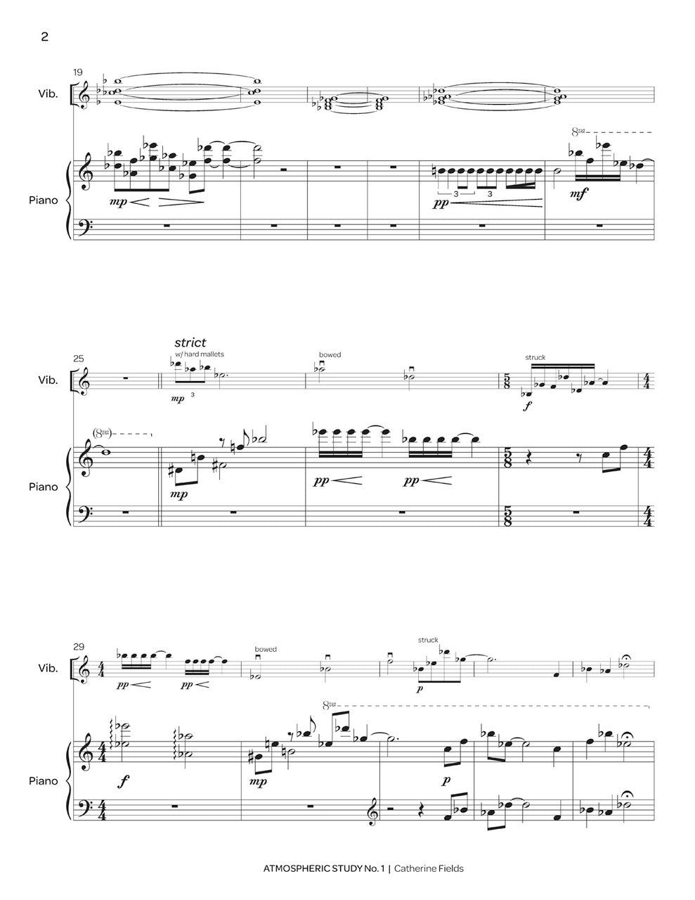 Fields: Atmospheric Study No. 1