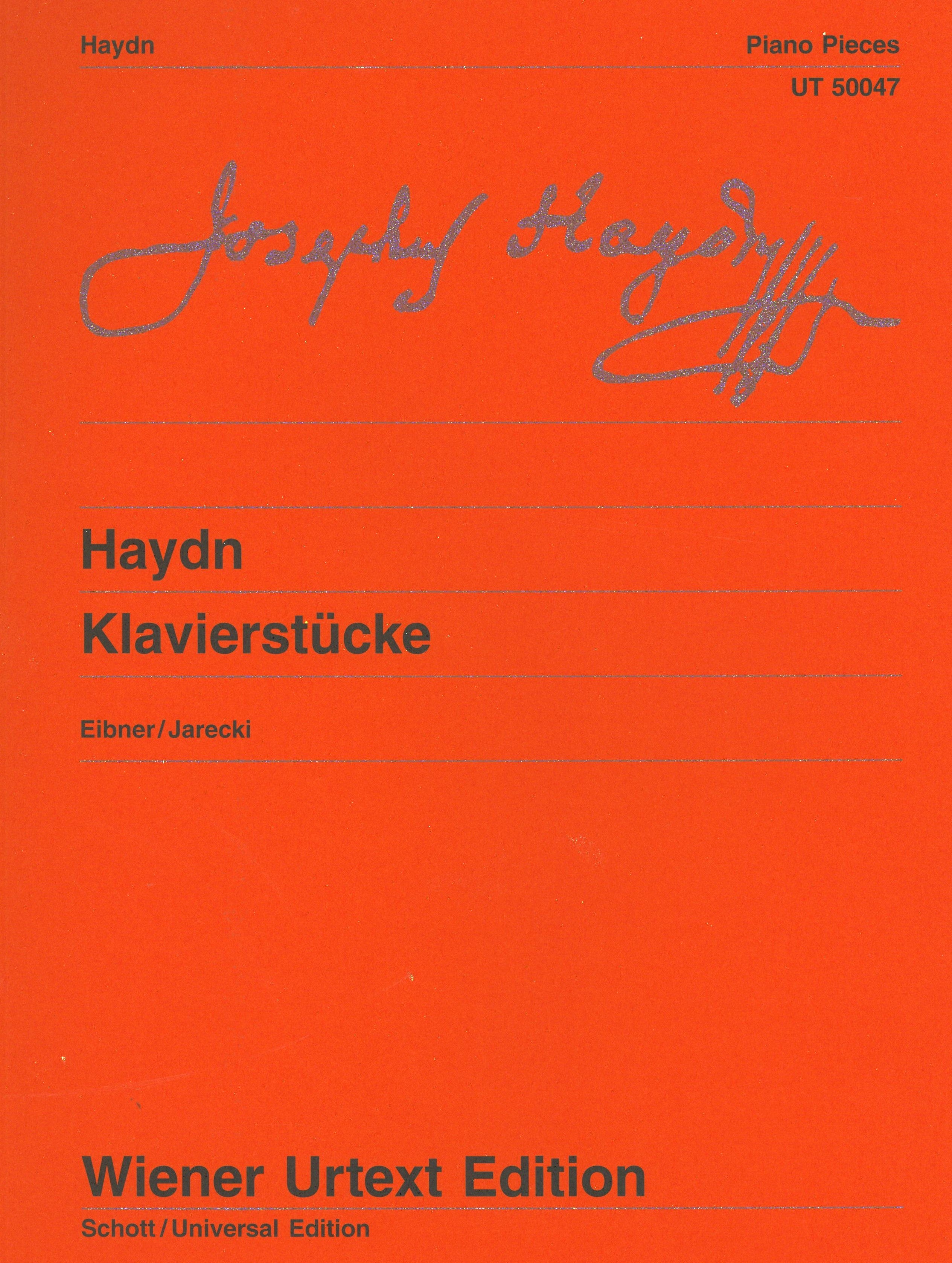 Haydn: Piano Pieces – Ficks Music