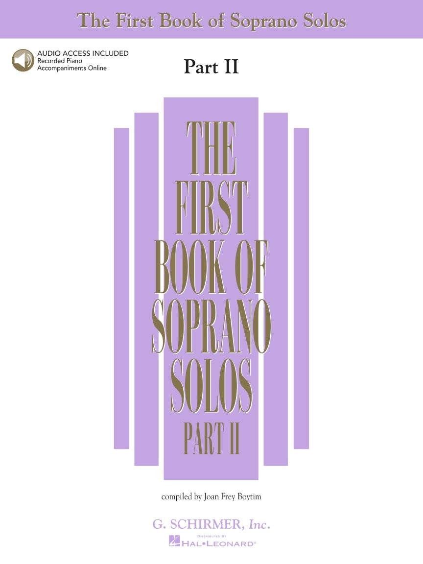 The First Book of Soprano Solos – Part 2
