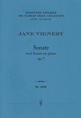 Vignery: Horn Sonata, Op. 7