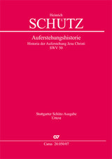Schütz: Account of the Resurrection of Jesus Christ, SWV 50, Op. 3