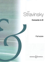 Stravinsky: Concerto in D