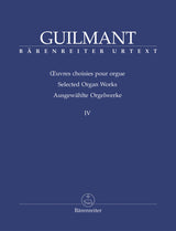Guilmant: Arrangements based on German Protestant hymns, sacred character pieces, Works in the Style of Bach and Handel