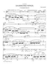Saariaho: Saarikoski Songs