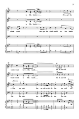 He's Got the Whole World in His Hands (arr. for SATB choir)