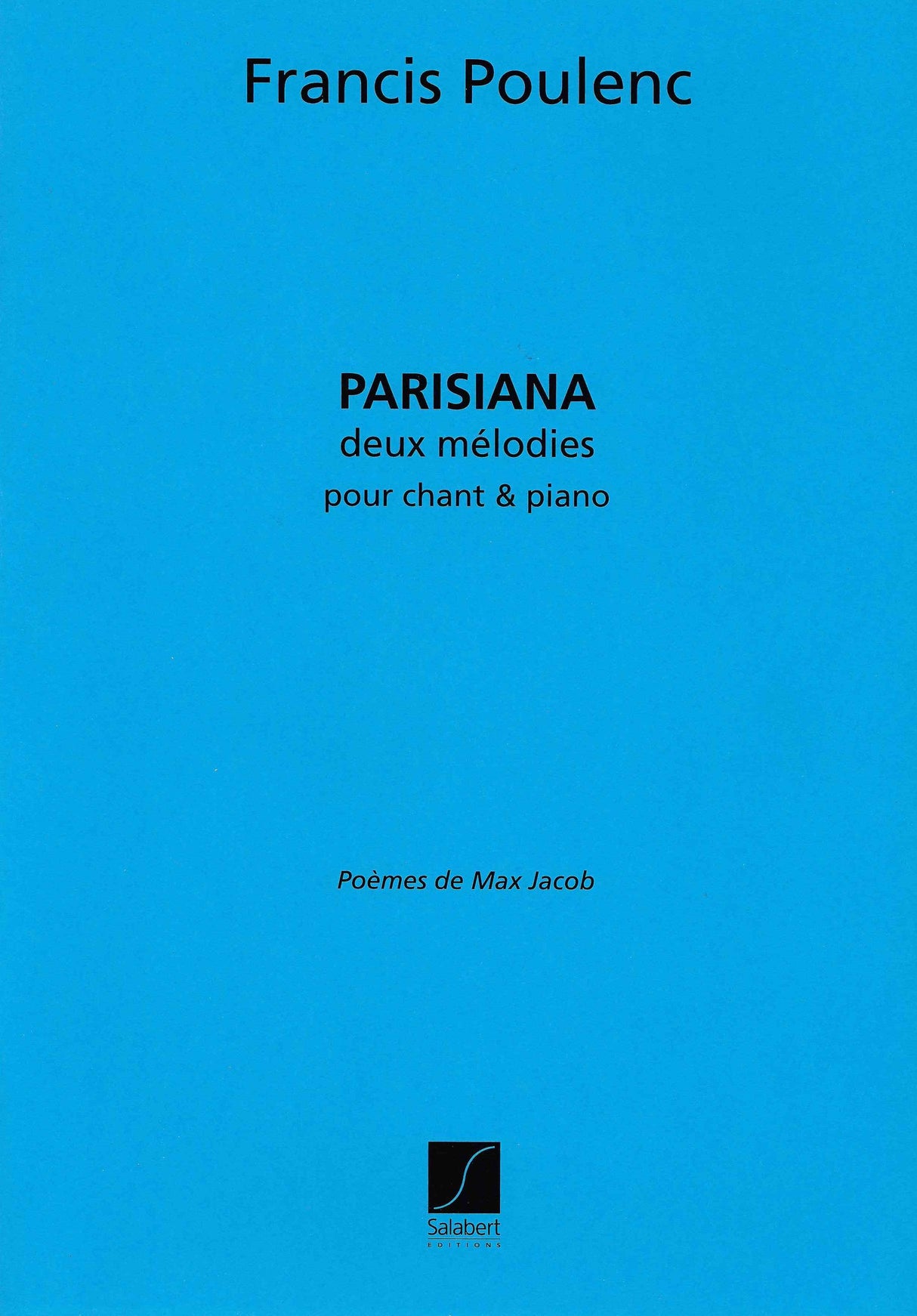Poulenc: Parisiana