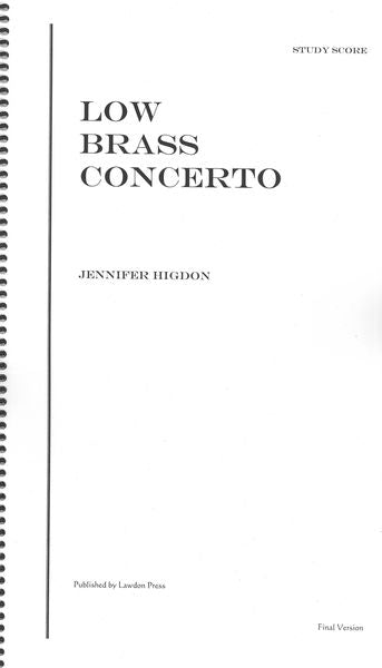 Higdon: Low Brass Concerto