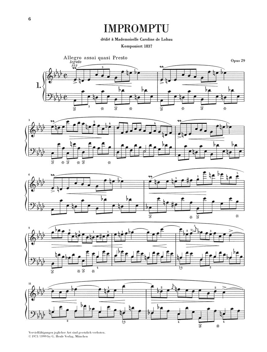 Chopin: Impromptus – Ficks Music