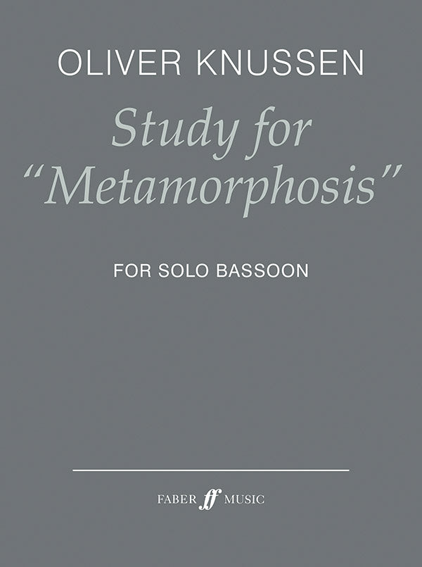 Knussen: Study for "Metamorphosis"