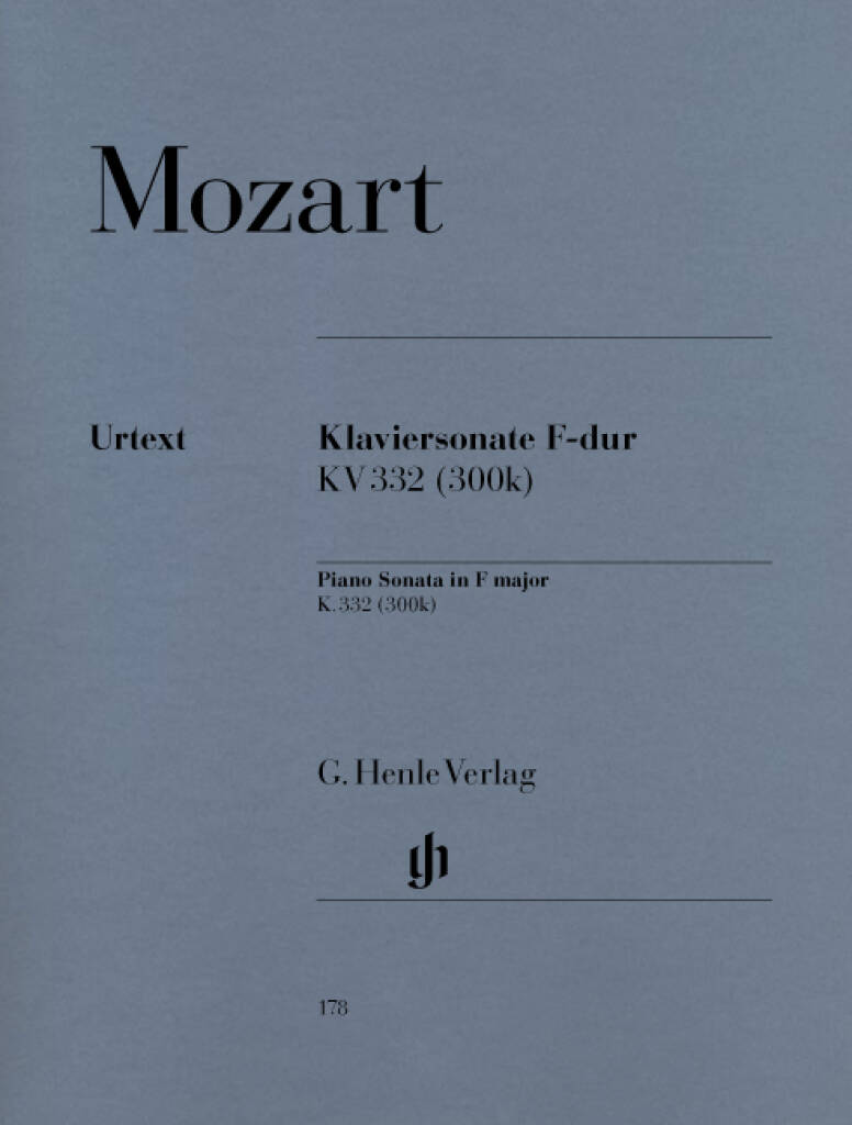 Mozart: Piano Sonata in F Major, K. 332 (300k)