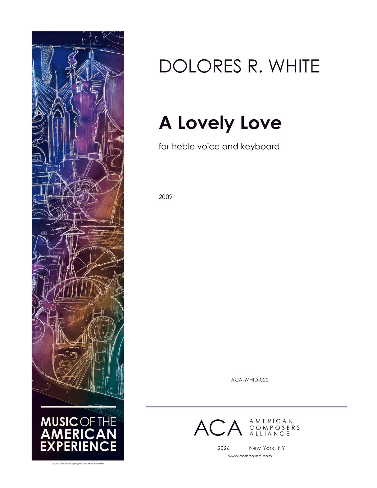 White: A Lovely Love – Ficks Music