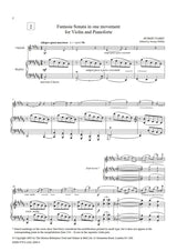Parry: Fantasie Sonata in One Movement