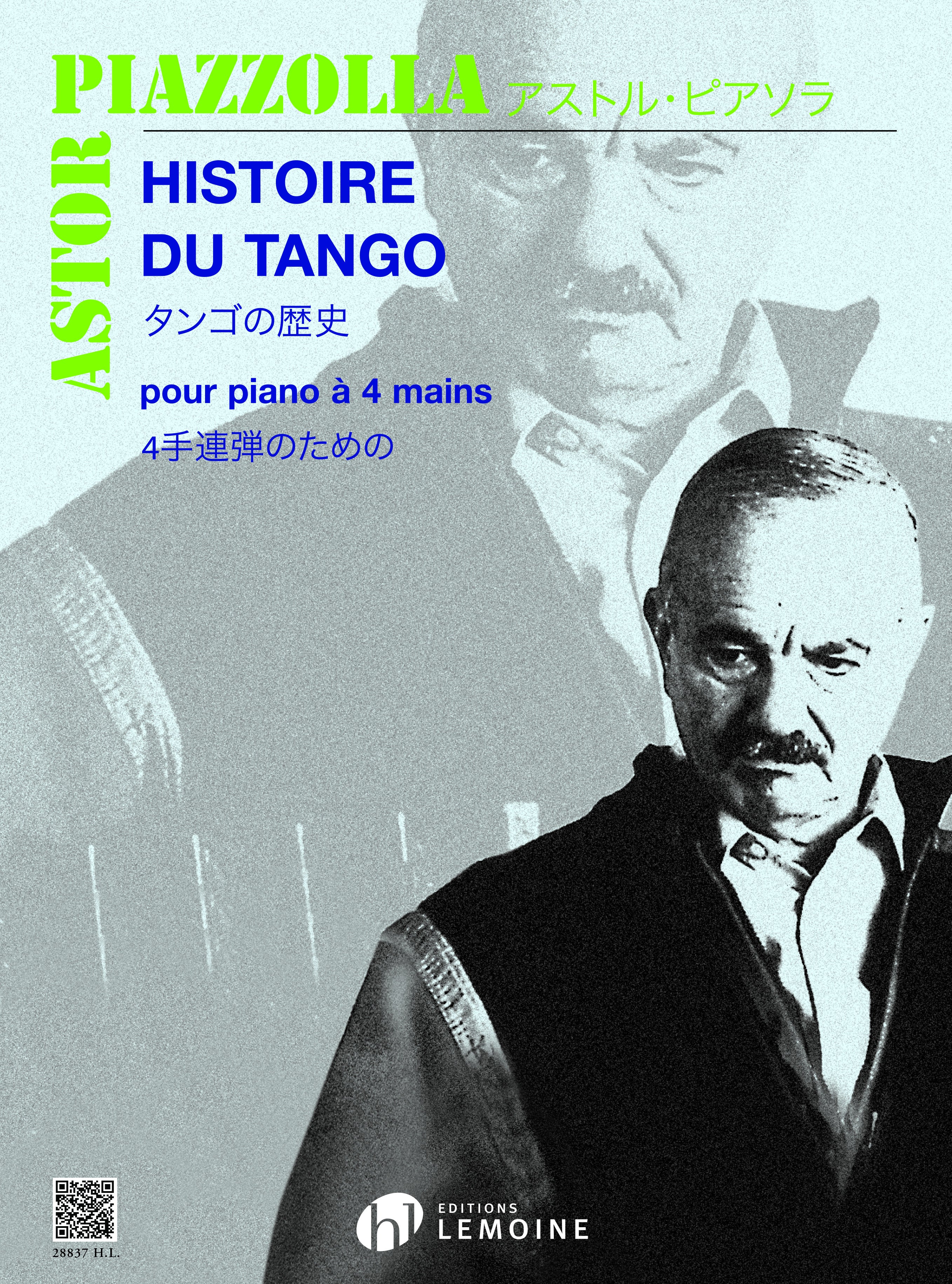 Piazzolla: Histoire du tango (for piano 4-hands) – Ficks Music