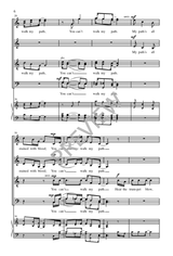 Sinner, You Can't Walk My Path (arr. for SATB)