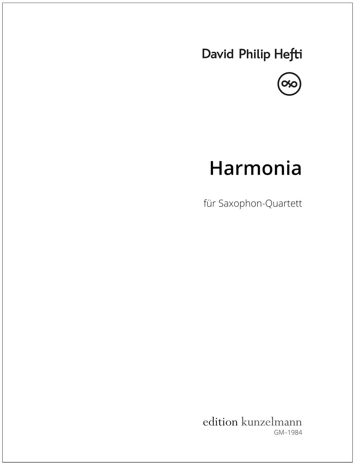 Hefti: Harmonia