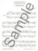 Grandjany: Trois petites Pièces, Op. 7